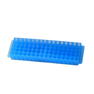Bio Plas Test Tube Racks - RACK, WELL MICROCENTRIFUGE, 80, BLUE - 0062