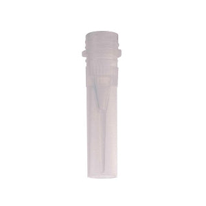 Bio Plas Conical Screw Caps - TUBE, CONICAL, 0.5ML W/SCRWCAP, STERL, NATRL - 4200S