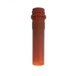 Bio Plas Conical Screw Caps - TUBE, CONICAL, 0.5ML, W/SKRT SCRWCAP, AMBER - 4201
