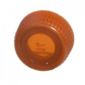 Bio Plas Screw Caps - CAP, SCREW F / BIO PLAS MCT, AMBER - 4224