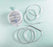 CR Bard Three-Spring Evacuator Kits - 3-Spring Evacuator Kit, Drain, 400 cc, 3/16" - 0043630