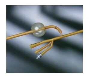 CR Bard Whistle-Tip Angled Catheters - Latex Angled Whistle-Tip Catheter, 3.5" - 07103538
