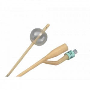 CR Bard BARDIA Silicone Coated 2-Way Catheters - Silicone-Elastomer-Coated 2-Way Foley Catheter, 30 mL, 14 Fr - 123614A