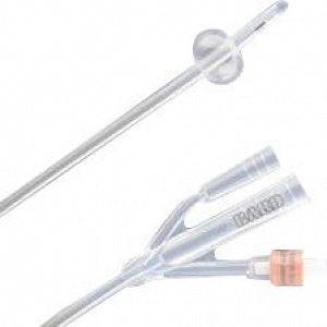 CR Bard Lubri-Si I. C. Foley Catheters - Lubri-Sil Catheter, Silver and Hydrogel, 20 Fr - 1758SI20