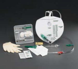 CR Bard LUBRI-SIL Drainage Bag and Foley Catheter Trays - LUBRI-SIL Foley Catheter Tray with Drainage Bag, 14Fr - 907314