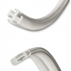 CR Bard Silicone Channel Drains - Silicone Channel Drain, Nova Plus, Round Hubless, 3/4 Fluted, 15Fr - V072228