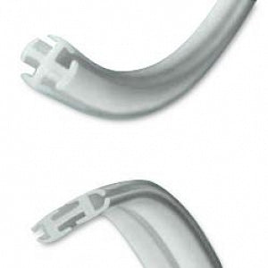 CR Bard Silicone Channel Drains - Silicone Channel Drain, Nova Plus, Round Hubless, 3/4 Fluted, 15Fr - V072229