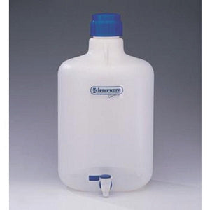 Bel-Art Autoclavable Polypropylene Carboys - Autoclavable Polypropylene Carboy without Spigot, 10 Ls (2.6 Gal.) - F10794-0025
