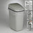 Bel-Art Products Bel-Art Touchless Waste Cans - Bel-Art Touch Free 7.3 Gal. Automatic Waste Can with Gray Lid - F13202-0020