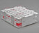 Bel-Art No-Wire Cuvette Racks - No-Wire Cuvette Rack for 10 mm Cuvettes, 42 Places - F18520-0000