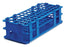 Bel-Art Products No-Wire Test Tube Racks - Bel-Art No-Wire Test Tube Rack for 10 to 13 mm Tubes, 90 Places, Blue - F18747-0000