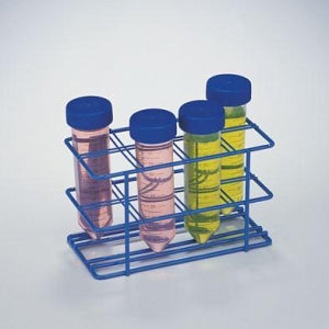 Bel-Art Products Poxygrid 50 mL Centrifuge Tube Racks - Bel-Art Poxygrid Centrifuge Tube Rack for 50 mL Tubes, 16 Places, Blue - F18794-0001