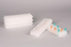 Bel-Art Products Reversible PCR and Centrifuge Tube Rack - Bel-Art Reversible PCR and Microcentrifuge Tube Rack for 0.2 mL or 1.5 to 2.0 mL Tubes, 80 Places, Yellow, Pack of 5 - F18845-0007