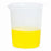 Bel-Art Graduated Griffin Low-Form Beakers - Bel-Art Graduated Griffin Low-Form 50 mL Beakers, Polypropylene, 10-mL Graduation, Pack of 12 - F26210-0000