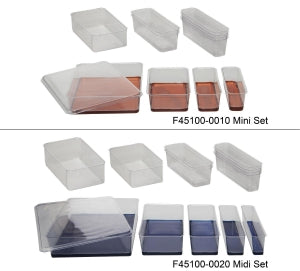 Bel-Art Products Bel-Art Antibody Saver Tray Set - Bel-Art Antibody Saver Tray Sets, Disposable / Reusable Midi, 3 Set / Pack - F45100-0020
