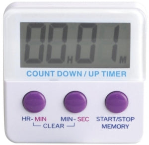 Bel-Art DURAC Multichannel Timers - H-B DURAC Single-Channel, Switchable Electronic Timer with Certificate of Calibration, 19 hr., 59 min., 59 sec. - B61700-2900