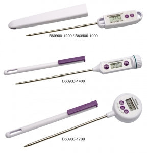 Bel-Art DURAC Plus Ultralow-Temperature Thermometers - H-B DURAC Plus Ultra Low Liquid-In-Glass Thermometer, -50 to 50° C, Total Immersion - B60760-1500