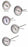 Bel-Art DURAC 1/2" NPT Dial Thermometers - H-B DURAC Bi-Metallic Dial Thermometer, 0 to 200° F, 1/2" NPT Threaded Connection, 75 mm Dial - B61310-9400