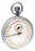 Bel-Art DURAC Analog Stopwatch - H-B DURAC Analog Copper Chromium Plated Stopwatch, 15 Minute, 1/10 Second Intervals - B61700-5000