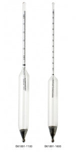 Bel-Art Products DURAC Specific Gravity ASTM Hydrometer for Light Liquid - H-B DURAC 0.950/1.000 Specific Gravity ASTM 108H Hydrometer for Light Liquids - B61891-1400
