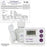 Bel-Art Frio-Temp Electronic Verification Thermometers - H-B Frio Temp Calibrated Dual-Zone Electronic Verification Thermometer, -50/70° C (-58/158° F and -10/50° C (14/122° F), Freezer Calibration - B60210-0900
