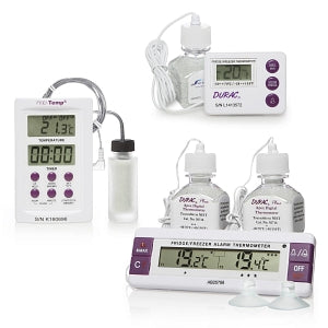 Bel-Art Frio-Temp Electronic Verification Thermometers - H-B Frio Temp Calibrated Dual-Zone Electronic Verification Thermometers, -40/70° C (-40/158° F), General Calibration - B61000-0600