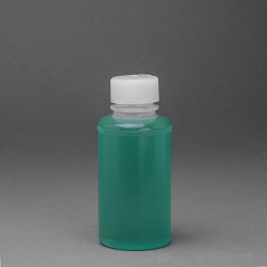 Bel-Art Precisionware Narrow-Mouth Polyethylene Bottles - Bel-Art Precisionware Narrow-Mouth 125 mL (4 oz.) High-Density Polyethylene Bottles, Polypropylene Cap, 28 mm Closure, Pack of 12 - F10620-0015