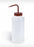 Bel-Art Wide-Mouth LDPE Color-Coded Wash Bottles - Bel-Art Wide-Mouth 1000 mL (32 oz.) Polyethylene Wash Bottles, Red Polypropylene Cap, 53 mm Closure, Pack of 4 - F11625-1000