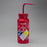 Bel-Art GHS-Labeled Safety-Vented LDPE Wash Bottles - Bel-Art GHS Labeled Toluene Wash Bottles, 500 mL (16 oz.), Polyethylene with Red Polypropylene Cap, Pack of 4 - F12416-0016