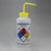 Bel-Art GHS-Labeled Safety-Vented LDPE Wash Bottles - Bel-Art GHS Labeled Safety-Vented Isopropanol Wash Bottles, 1000 mL (32 oz.), Polyethylene with Yellow Polypropylene Cap, Pack of 2 - F12432-0008