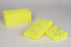 Bel-Art Products 96 Well Microcentrifuge Tube Rack - Bel-Art Microcentrifuge Tube Rack for 0.5 or 1.5 to 2.0 mL Tubes, 96 Places, Fluorescent Yellow, Pack of 5 - F18845-0022