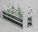 Bel-Art Products Polypropylene Stack Rack Test Tube Rack - Bel-Art Stack Rack Test Tube Rack for 13 to 16 mm Tubes, 40 Places, Polypropylene - F18860-1316