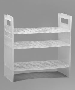 Bel-Art Poxygrid Microliter Pipette Rack for Gilson - Pipette Support Rack, 16 mm, 50 Places, 8-3/8" x 4-1/2" x 8-3/4", Polypropylene - F18953-0000