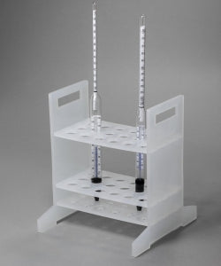 Bel-Art Polypropylene Hydrometer Racks - Long Hydrometer Rack - F18988-0000