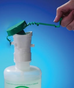 Bel-Art Double Emergency Eye Wash Safety Station - Emergency Eye Wash Safety Station Bottle Refill, 1000 mL - F24851-0000