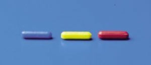 Bel-Art Spinbar White PTFE Micro Magnetic Stirring Bar - Spinbar White PTFE Micro Magnetic Stirring Bar - F37119-0007