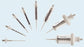 Bel-Art Roxy M Repeating Pipettor Tip Assortment - Roxy M Nonsterile Repeating Pipettor Tips Assortment, Pack of 45 - F37300-0100