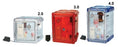 Bel-Art Secador 2.0, 3.0 and 4.0 Auto-Desiccator Cabinets - Secador 4.0 Auto-Desiccator Cabinet, Vertical Profile, Clear with Blue End-Caps, 120V, 1.87 cu. ft. - F42074-1116