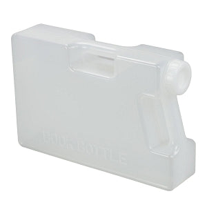 Bel-Art Polypropylene Book Bottle - Polypropylene Book Bottle, 5 Ls (1.25 Gal.), 3-7/16" x 9-1/2" x 14-3/4" - H10939-0005