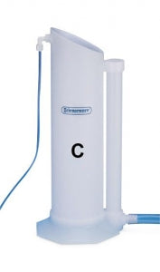 Bel-Art Cleanware Pipette Rinsing System - Complete Cleanware Pipette Rinsing System for 18" Pipettes, Polyethylene - H17121-0000
