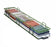 Bel-Art Modular 5-Box Ultralow Freezer Boxes - Modular Ultra-Low Freezer Rack with Drawer, 5 Places, 27 x 6 x 3-1/2", Green - H18992-0032