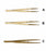 Bel-Art PTFE-Coated Stainless Steel Forceps - Bel-Art PTFE FEP Steel Forceps, Fully Coated, 3-7/8" L, Pack of 2 - H37937-0000