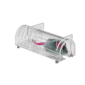 Bel-Art Acrylic Universal Animal Restrainers - Universal Animal Restrainer for 150 to 300 Gram Rats and Hamsters, Acrylic - H46400-0002