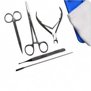BR Surgical Toe Nail Removal Trays - Toe Nail Removal Tray - BR980-74000
