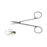 BR Surgical Iris Scissors - Iris Scissors, 4-1/2", Straight, Round Shank - BR08-34011