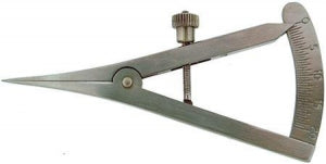 BR Surgical Castroviejo Calipers - Castroviejo Caliper, 0-20 mm 3.5" - BR42-58307