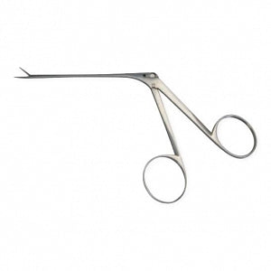 BR Surgical LLC Micro Ear Forceps - Serrated Ear Forceps, 7mm x 1.2 mm, 3-1/4" - BR44-35070