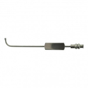 BR Surgical Von Eicken Suction Cannulas - Long Curve Suction Tube, 2.5 mm, 5 3/4" - BR46-35250