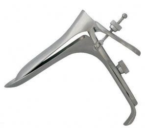 BR Surgical Graves Long View Vaginal Speculums - Graves Long View Vaginal Speculum, 1.375" x 7" - BR70-11602