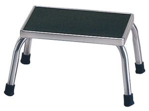 Brewer Chrome Plated Step Stools - STOOL, STEP, 9H X 11..25W X 14.25L, 350LB - 11200-1